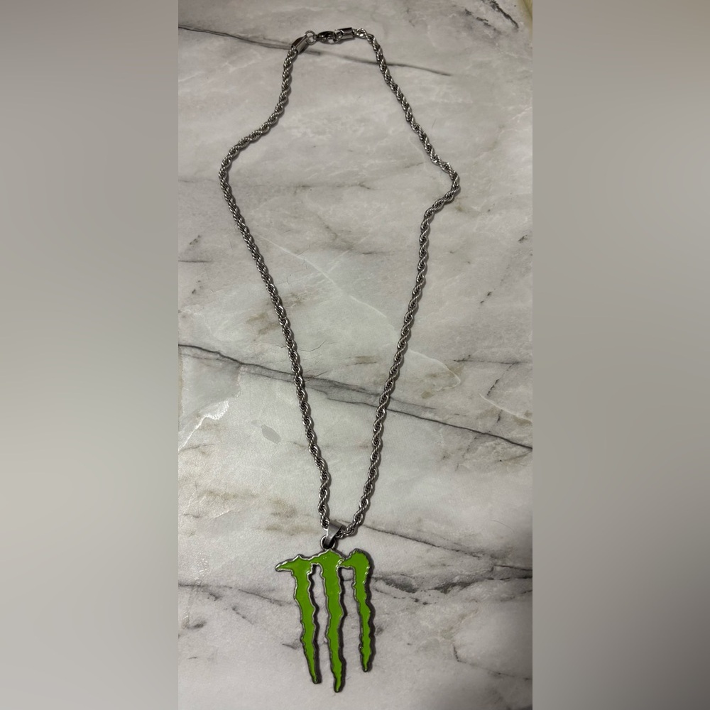 Monster Energy Necklace 23in